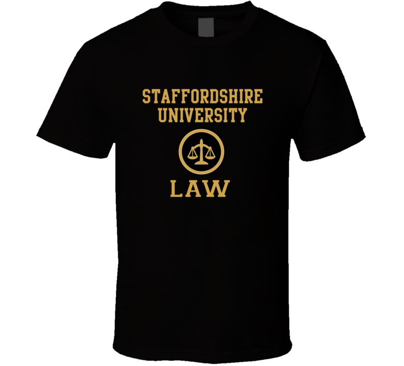 Staffordshire University Law School Graduate T Shirt