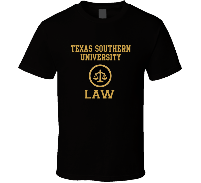Texas Southern University Law School Graduate T Shirt