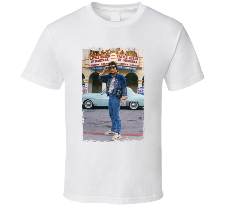 Back To The Future Michael J. Fox Movie Fan T Shirt