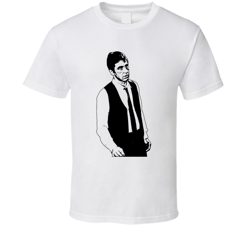 Tony Montana Al Pacino Scarface Movie Fan T Shirt