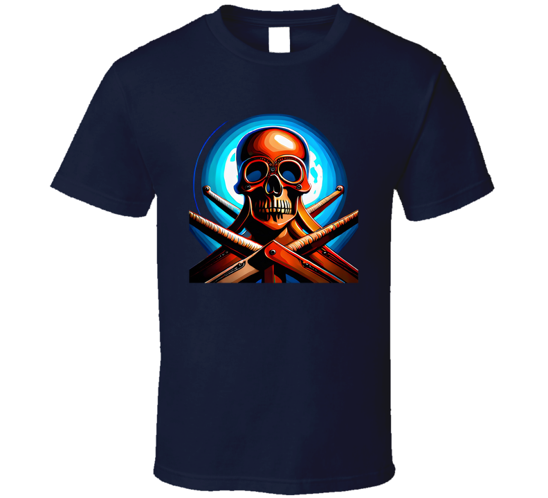 Skull And Swords T Shirt
