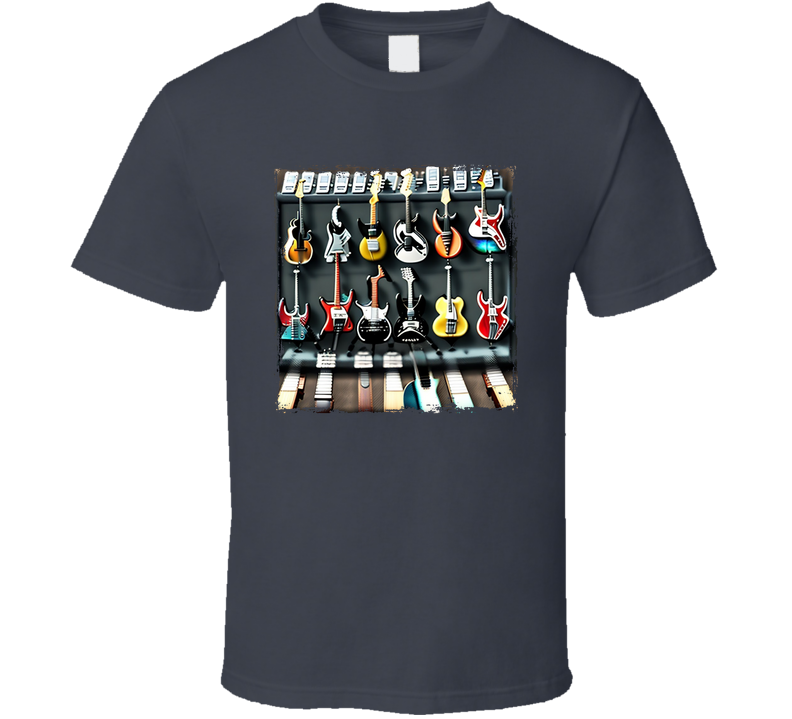 Guitar Collection Music Lover T Shirt