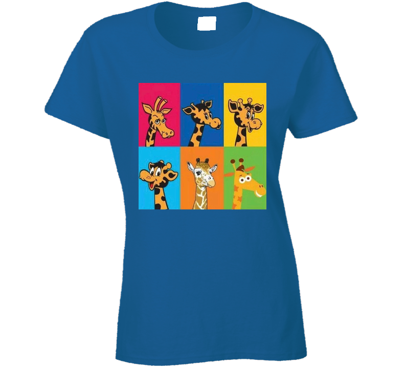 Toys R Us Geoffrey Giraffe Fan Ladies T Shirt