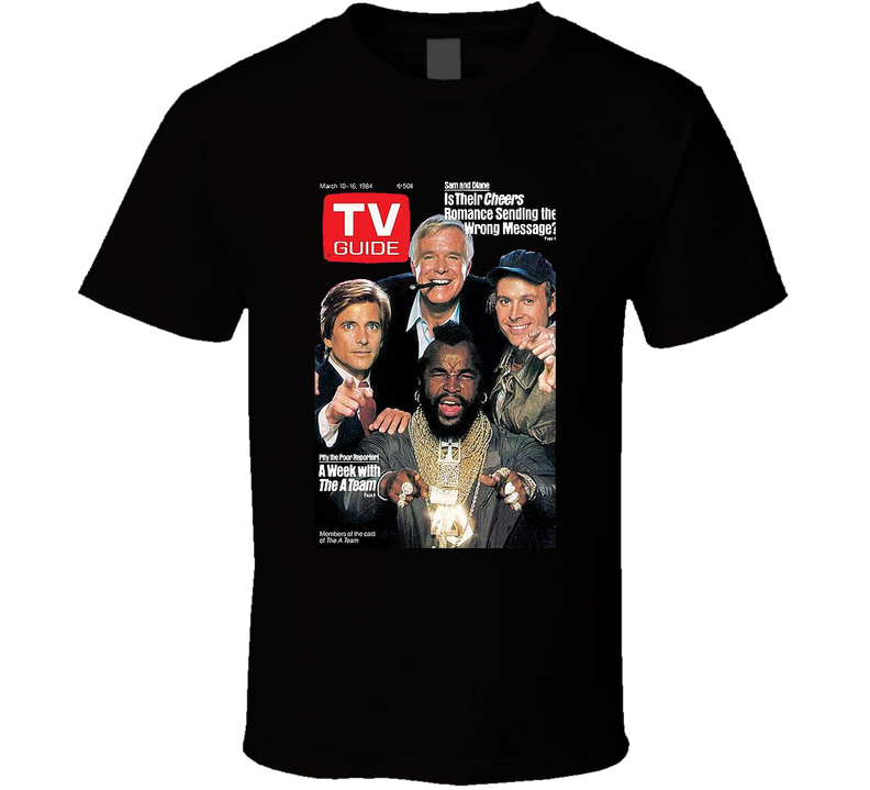 The A-team 80s Action Tv Series Fan T Shirt