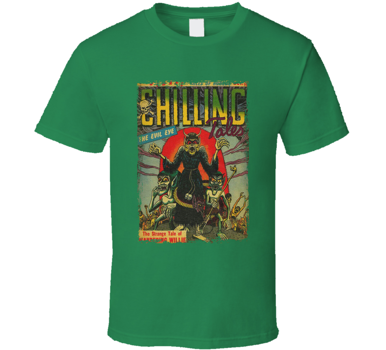 Chilling Tales The Evil Eye Comic T Shirt