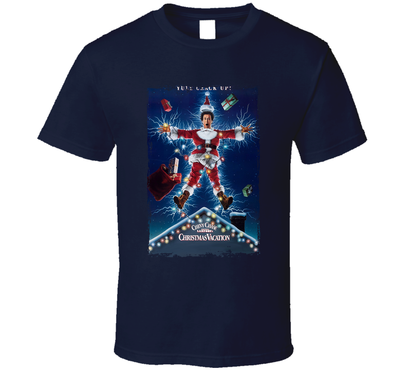 Christmas Vacation Chevy Chase Movie Fan T Shirt