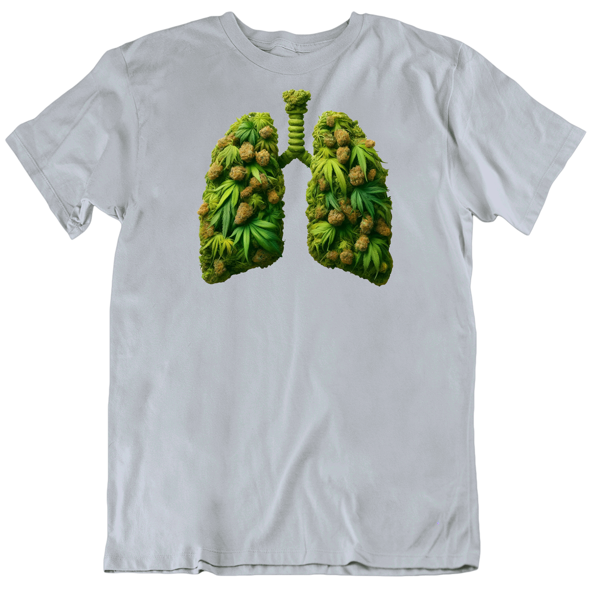 Cannabis Lungs Parody Funny T Shirt