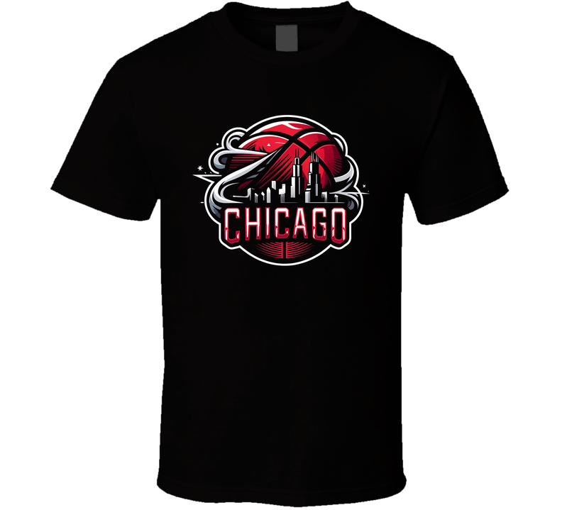 Chicago Basketball Logo Fan T Shirt