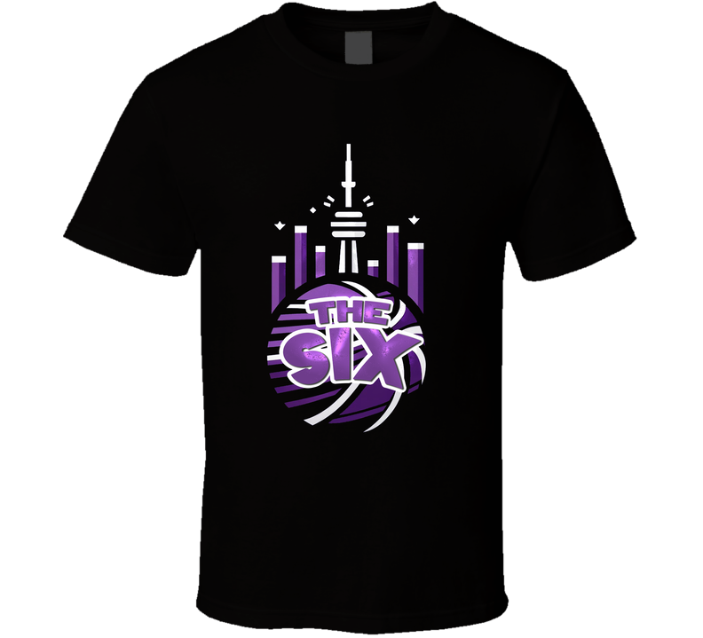 Toronto The Six Basketball Logo Fan T Shirt