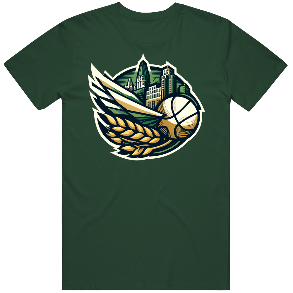 Milwaukee Basketball Logo Fan T Shirt
