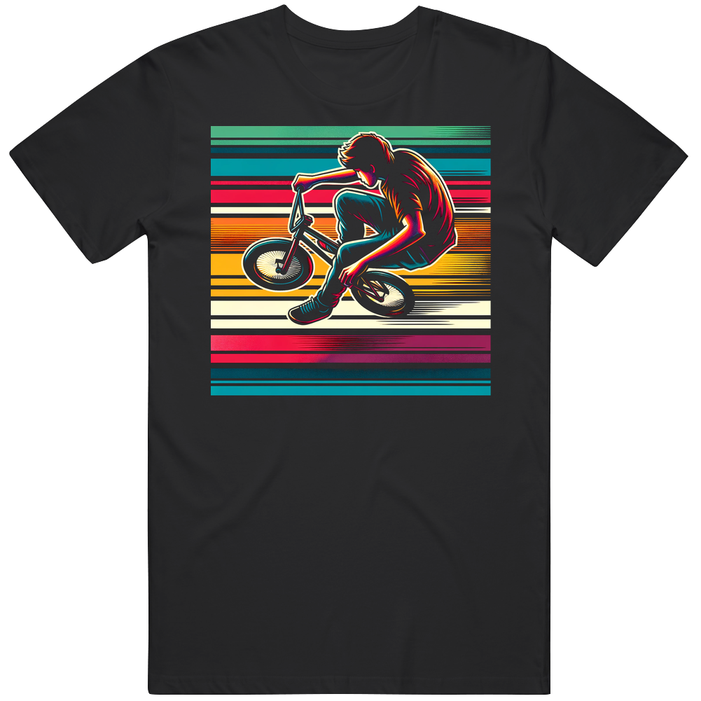 Bmx Rider Bike Fan T Shirt