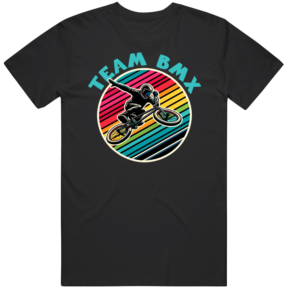 Team Bmx Bike Fan T Shirt