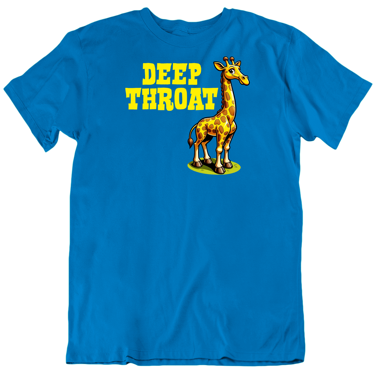 Deep Throat Funny Giraffe Parody T Shirt