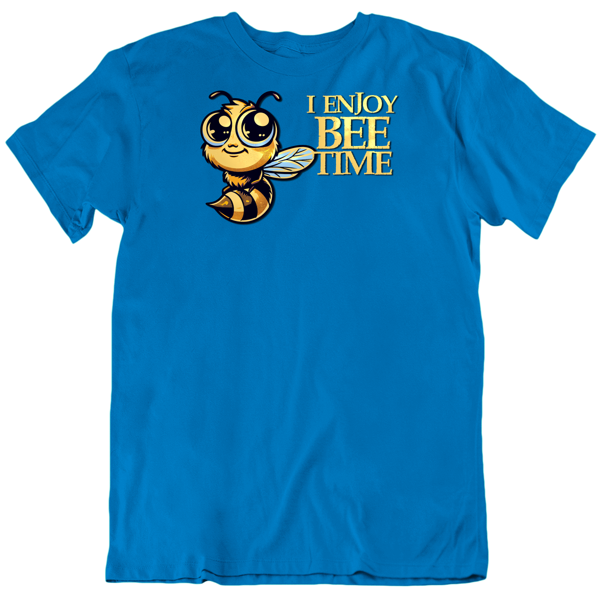 I Enjoy Bee Time Funny Cute Gift Novelty T Shirt