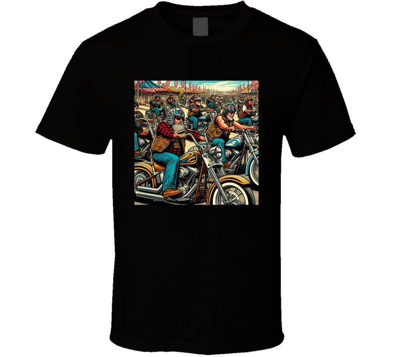 Motorcycle Rally Biker Life T Shirt