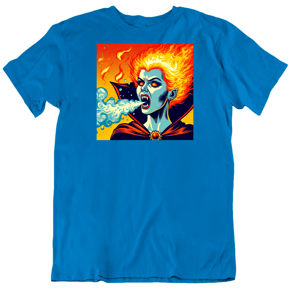 Dracula's Sister Vampire Vampiress Fantasy T Shirt