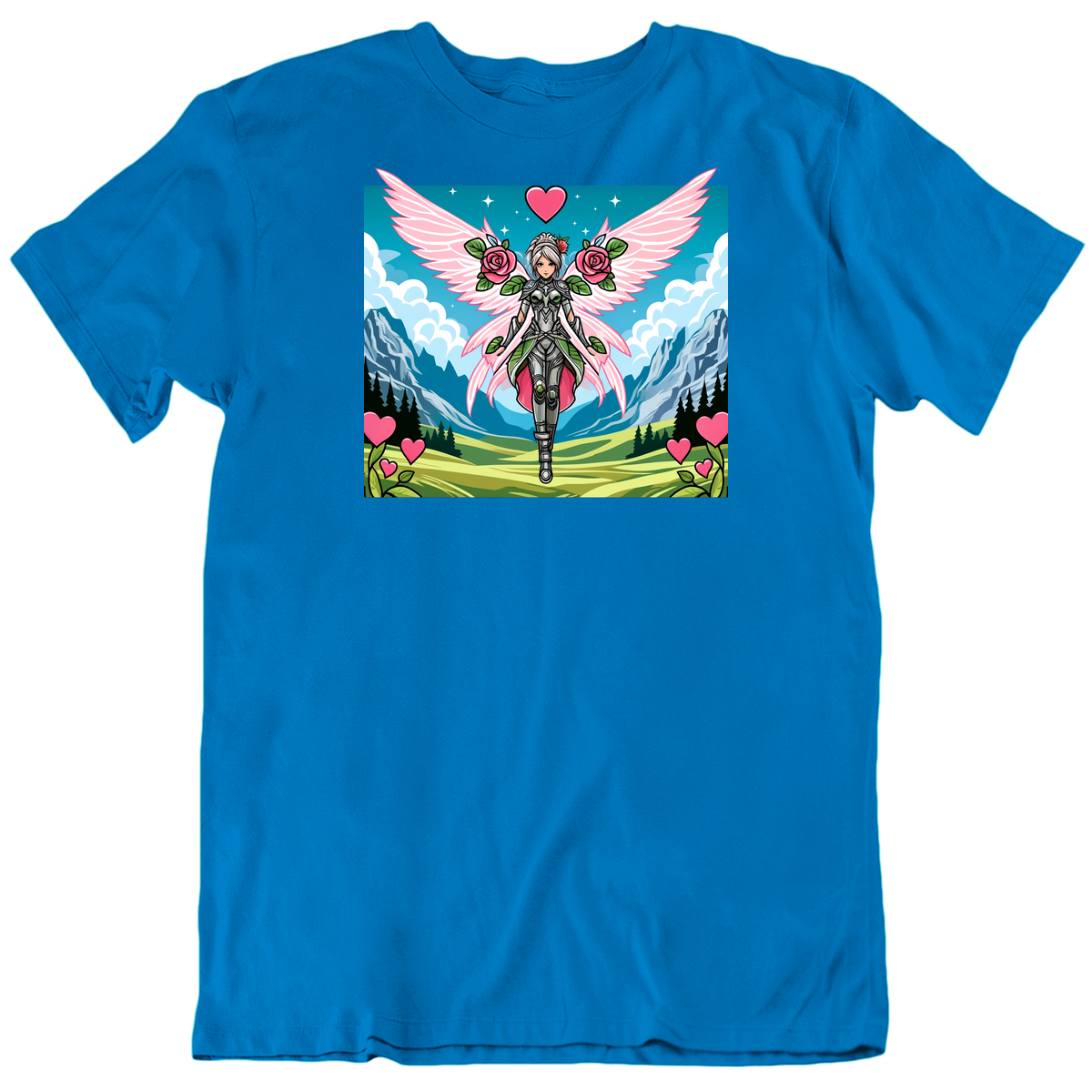 Fairy Warrior Fantasy T Shirt