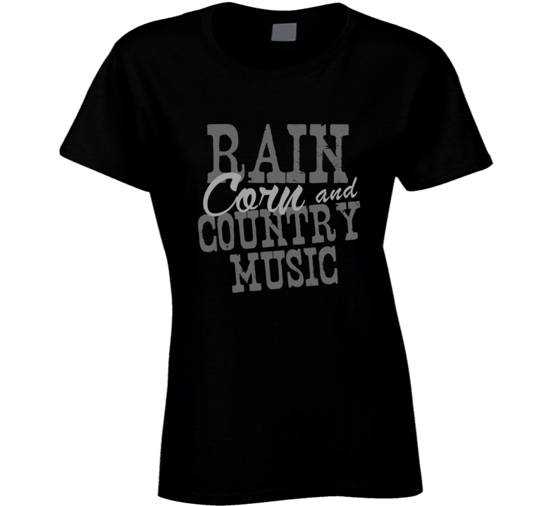 Rain Corn & Country Music Fan T Shirt