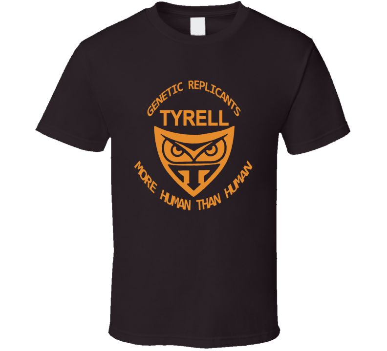Tyrell Corporation Blade Runner Movie Brown T Shirt 