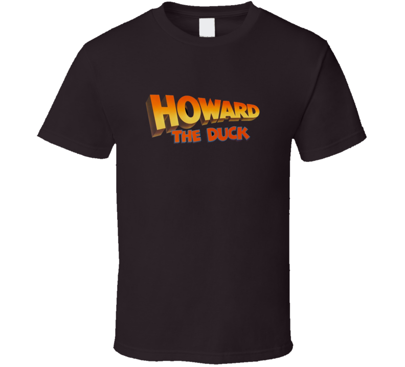 Howard The Duck Comic Funny Movie Fans Only T Shirt