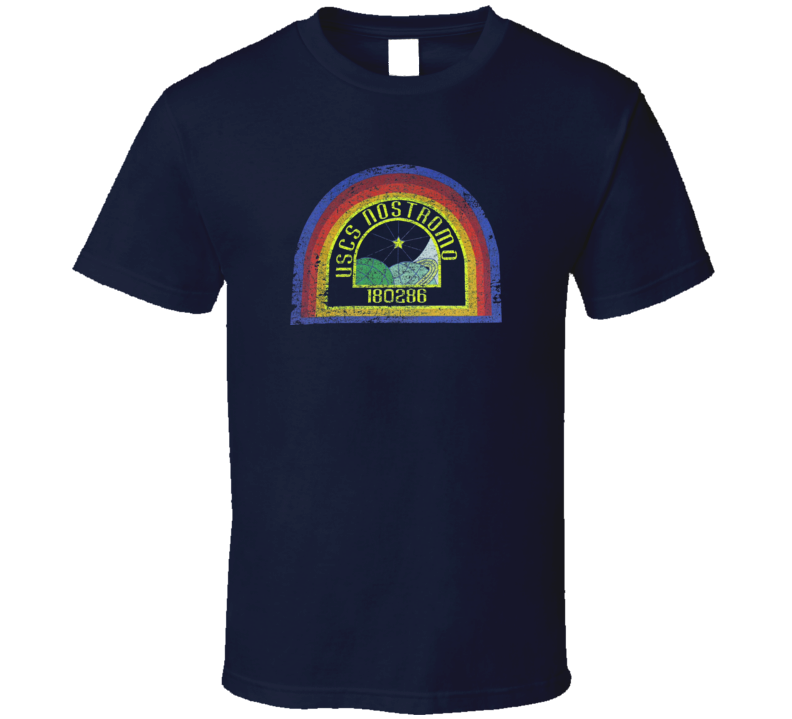 Aliens USCS Nostromo 180924609 Rainbow Movie Fans Only T Shirt