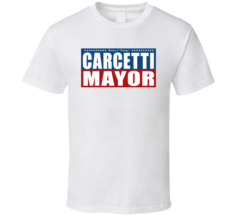 Carcetti For Mayor The Wire TV Show T Shirt