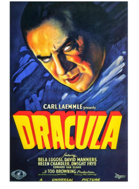 Dracula Original Poster Vintage Horror Movie Poster Fan T Shirt