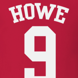 gordie howe no shirt