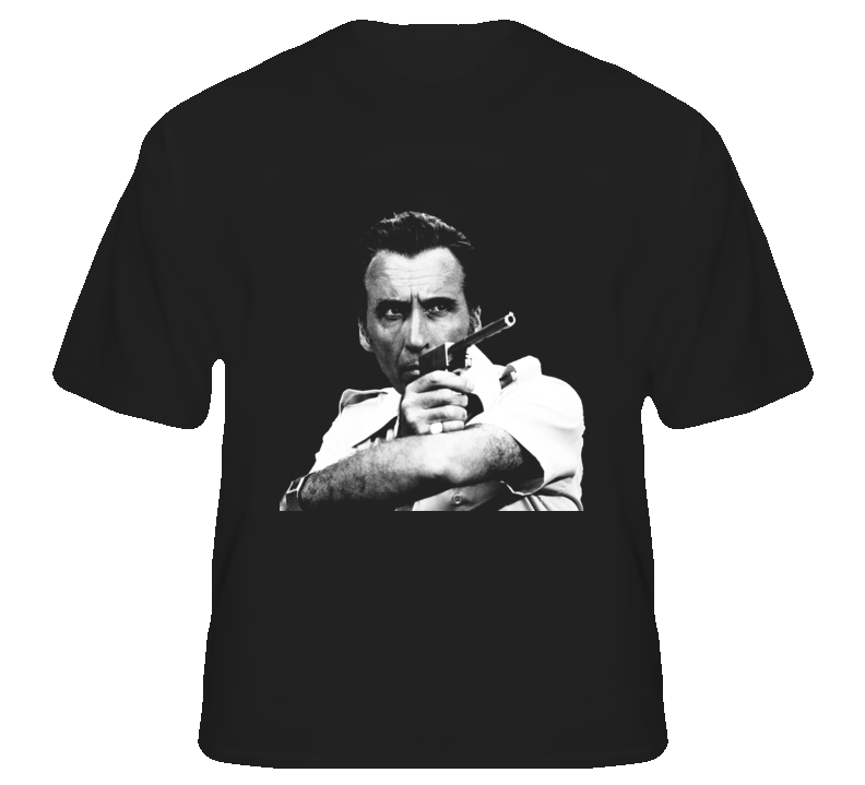 Fransisco Scaramanga 007 Man with the Golden Gun Bond fan t shirt
