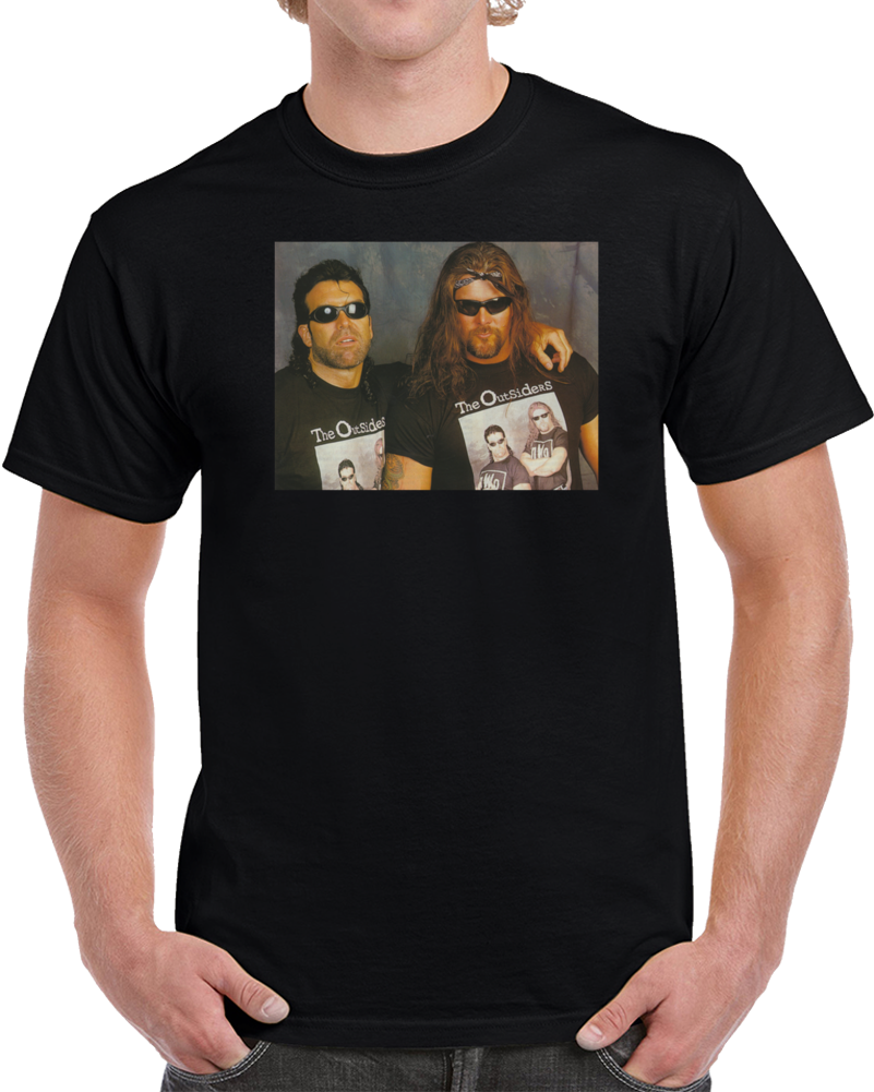 Scott Hall Kevin Nash The Outsiders Wrestling Retro Legends Fan T Shirt Scott Hall Kevin Nash The Outsiders Wrestling Retro Legends Fan T Shirt