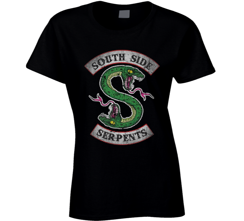 Riverdale Southside Serpents Jughead Biker Gang Tattoo Cool Fan Ladies T Shirt