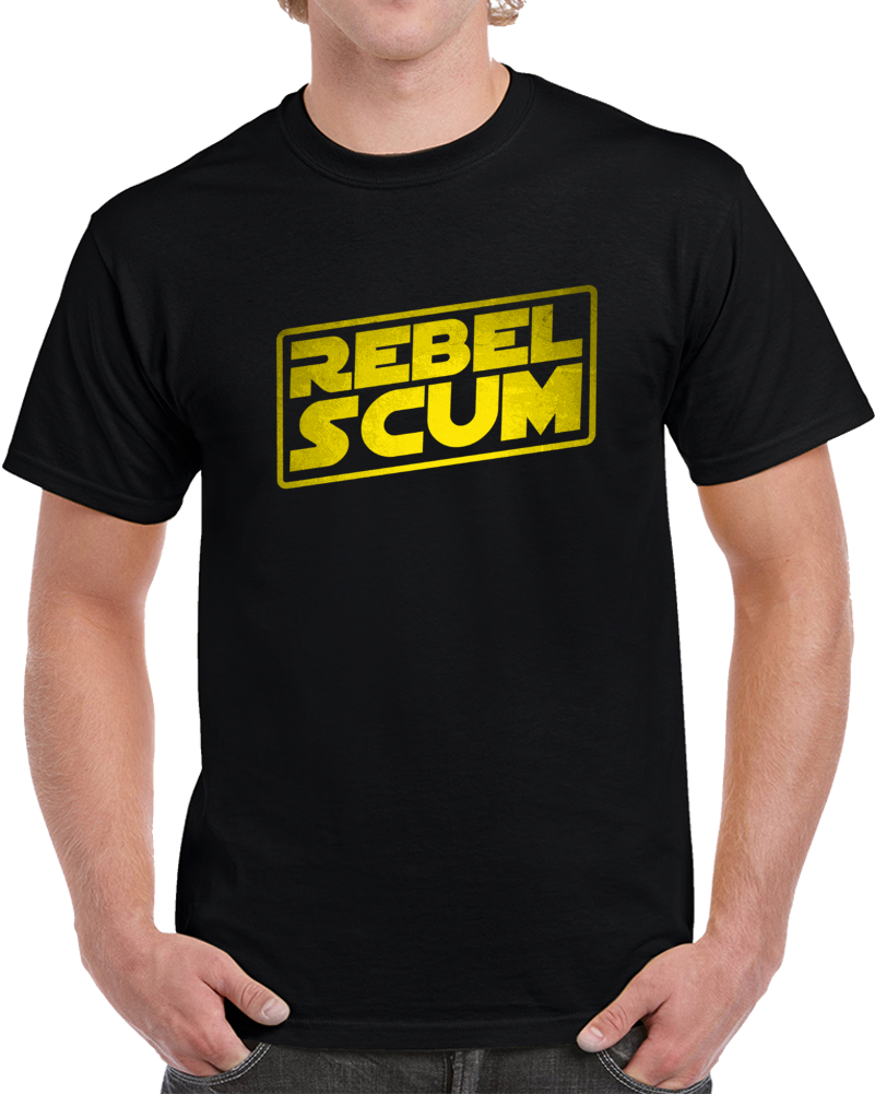 Rebel Scum Star Wars Parody Funny Trending Fan T Shirt
