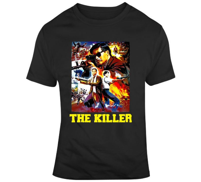 Chow Yun Fat The Killer Hong Kong Action Movie Fan T Shirt