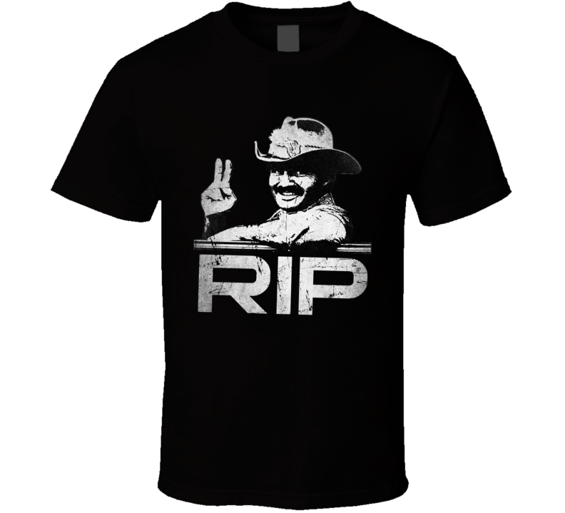 Burt Reynolds Actor 70s Legend Bandit Rip Fan T Shirt