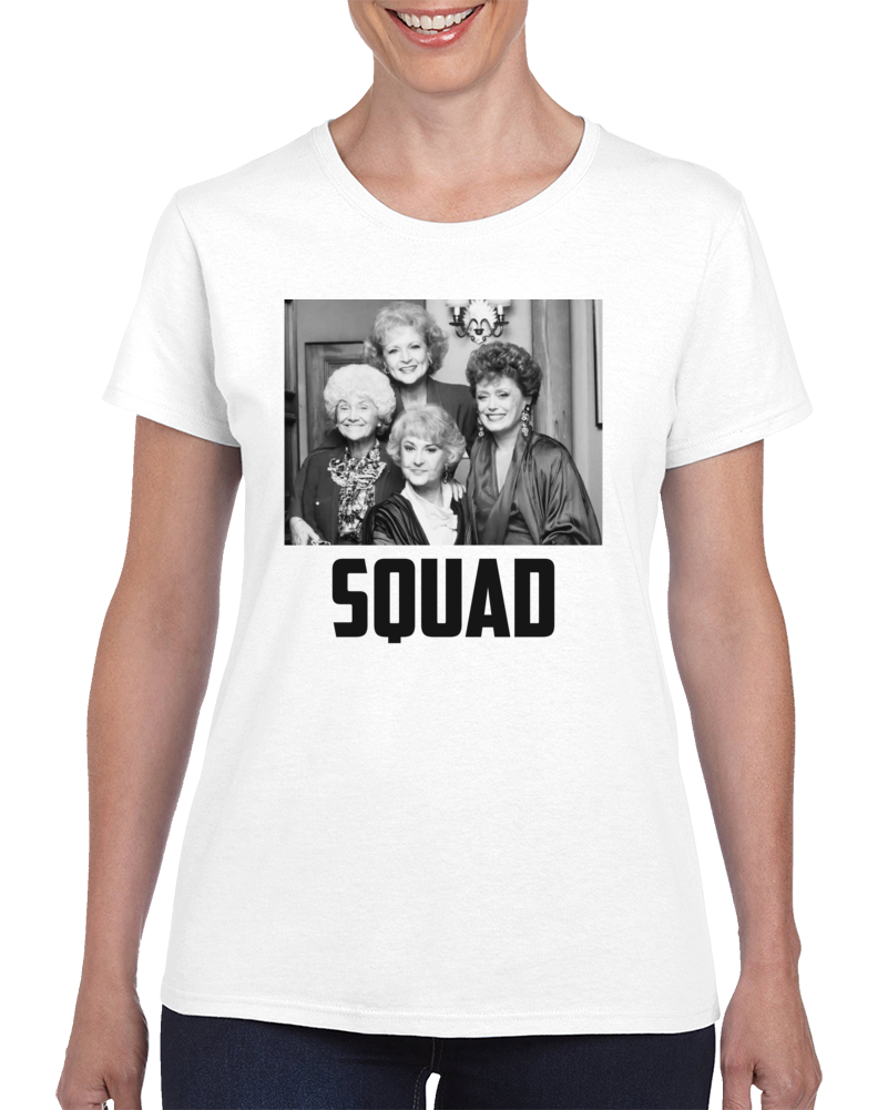 Squad Golden Girls Funny 80s Tv Sitcom Classic Trending Fan T Shirt