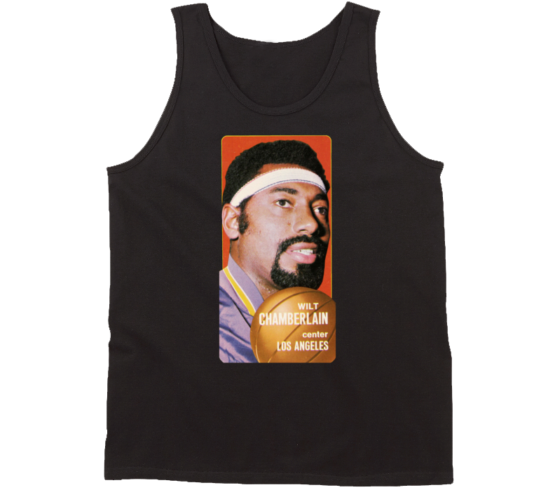 Wilt Chamberlain Basketball Legend Retro Sports Fan T Shirt