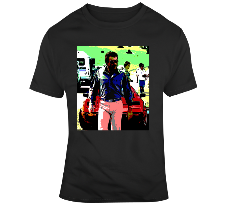 Magnum P I Tom Selleck Original Cool 80s Tv Fan T Shirt