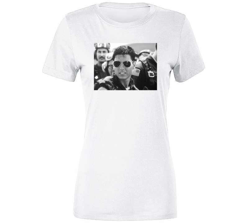 Top Gun Tom Cruise 80s Retro Classic Air Force Movie Maverick T Shirt