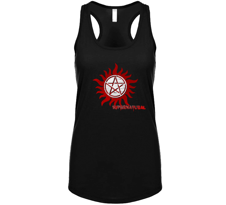 Supernatural Demon Tv Fan Horror Lady Tank Top