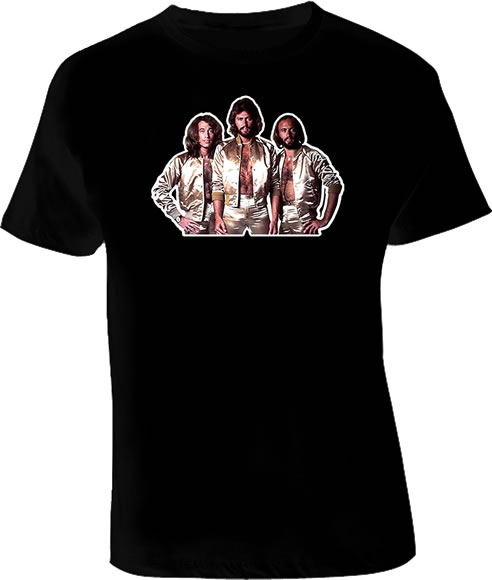 Bee Gees 70s disco t shirt