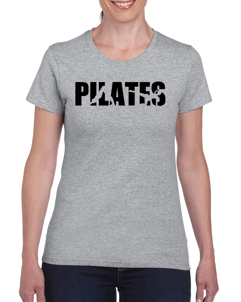 Pilates Gym Yoga Ladies T Shirt