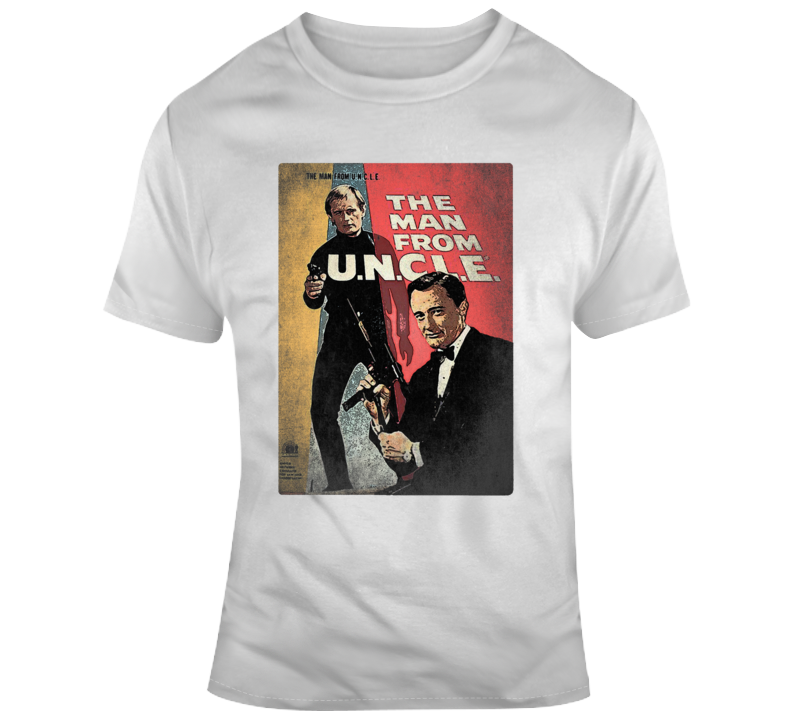 The Man From Uncle Classic Tv 60s Fan T Shirt