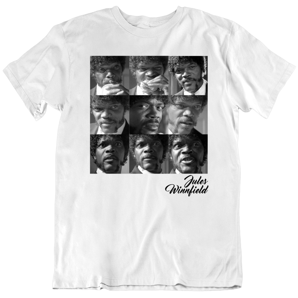 Pulp Fiction Jules Movie Tarantino Sam Jackson T Shirt