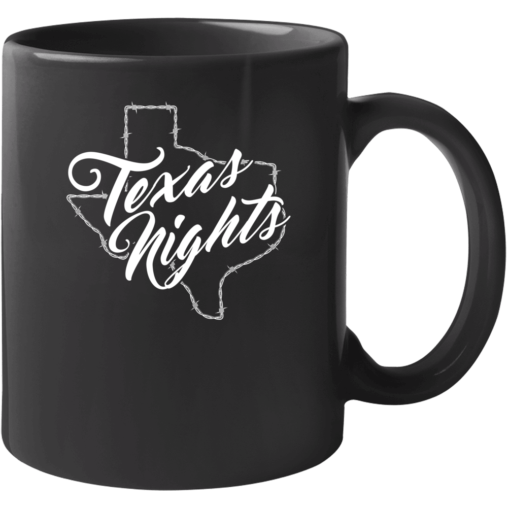 Texas Nights Lone Star Usa State Proud Mug