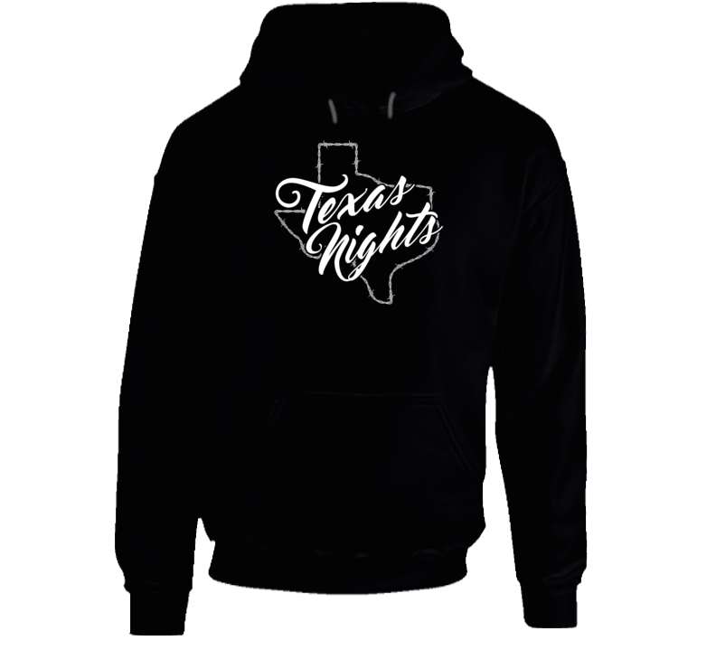 Texas Nights Lone Star Usa State Proud Hoodie