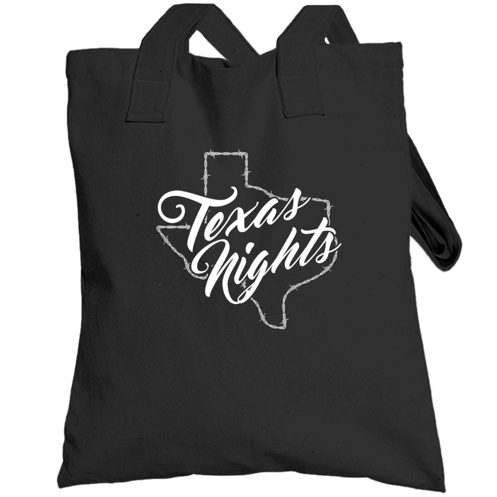 Texas Nights Lone Star Usa State Proud Totebag