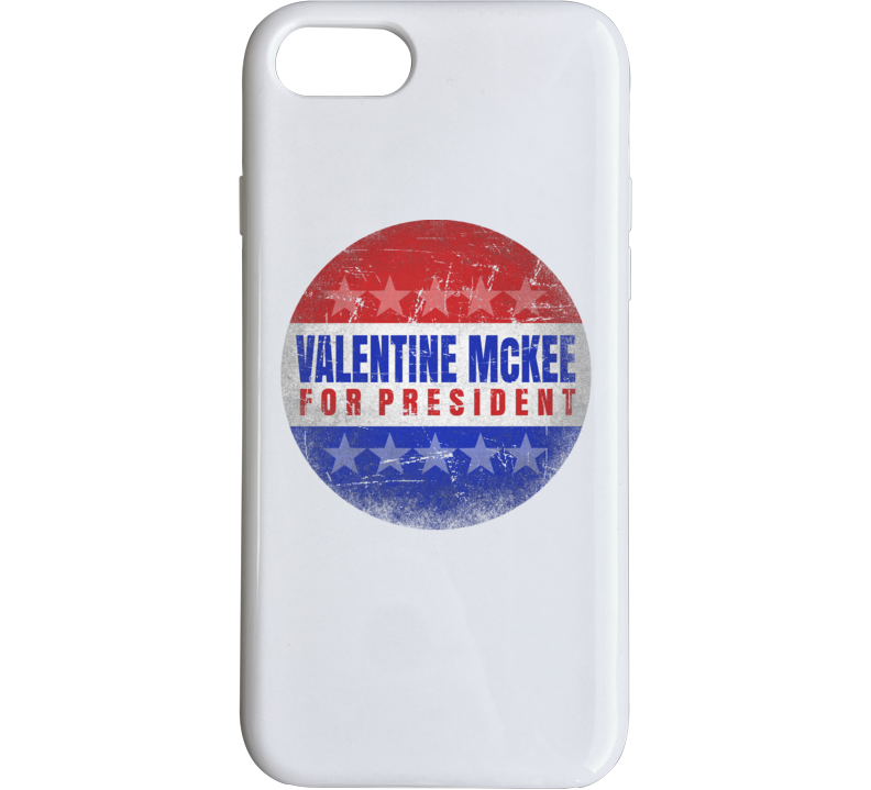 Valentine Mckee For President Parody Usa Tremors Movie Phone Case