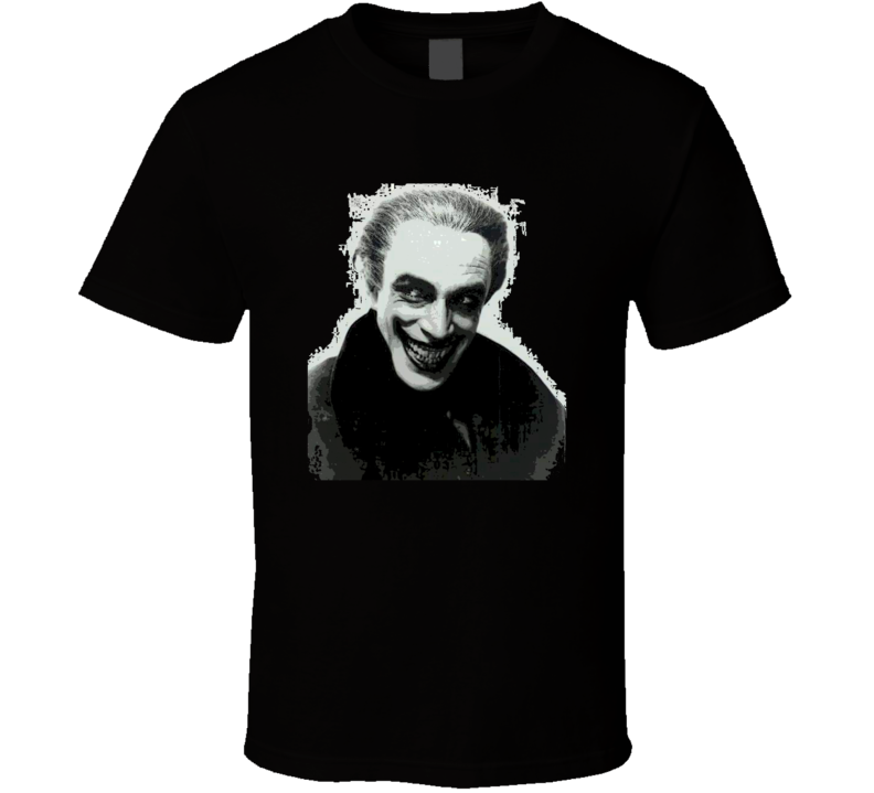 The Man Who Laughs Joker Inspiration Funny 1928 Movie T Shirt