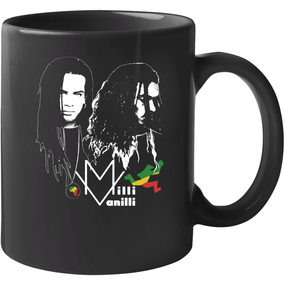 Milli Vanilli Pop Stars Retro Music Dance T Mug