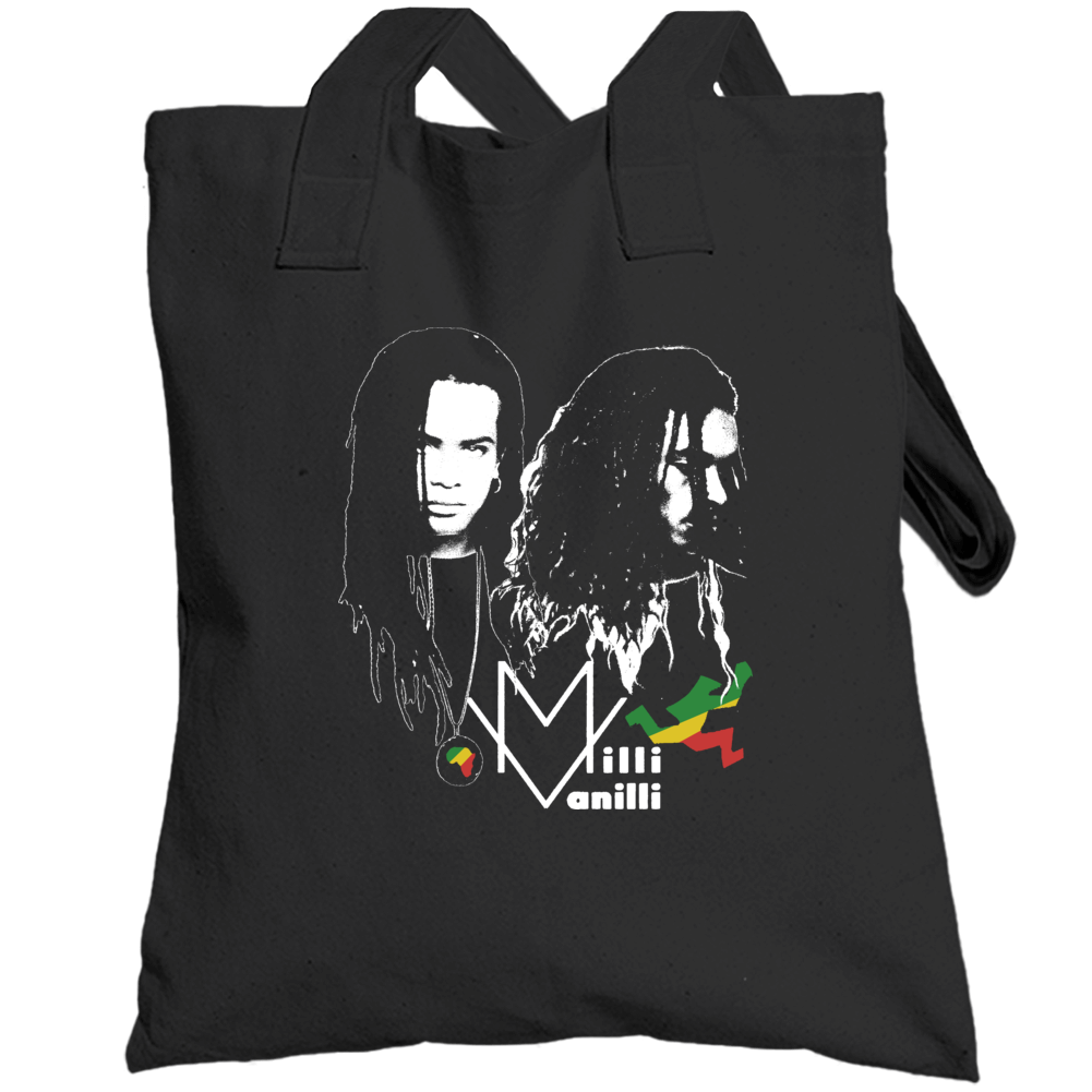 Milli Vanilli Pop Stars Retro Music Dance T Totebag